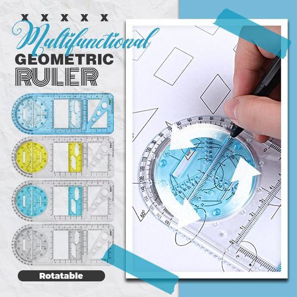 14 in 1 Geometric Ruler (Set of 3)