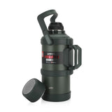 5 Liter Heavy Duty Stainless Steel Thermos Bottle – Large Capacity Vacuum Insulated Hot & Cold Water Bottle with Handle