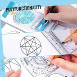 14 in 1 Geometric Ruler (Set of 3)