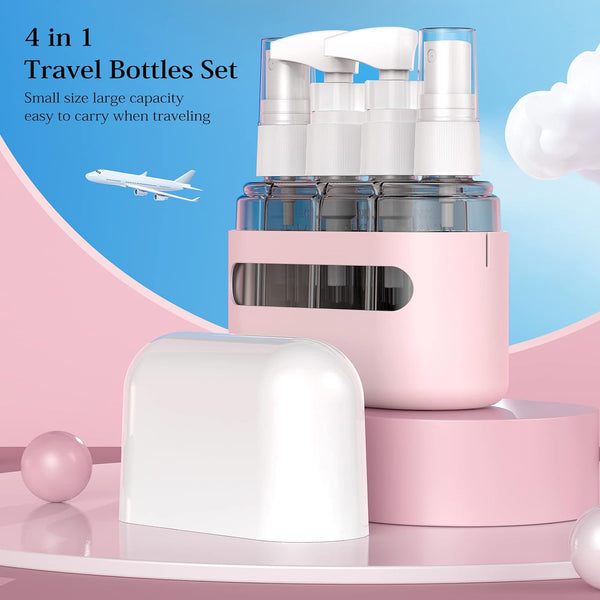 4 in 1 Travel Bottle Set