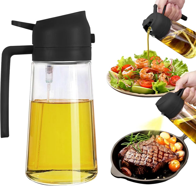Oil sprayer bottle for cooking glass, oil sprayer bottle, oil spray for cooking, oil spray glass bottle for kitchen
