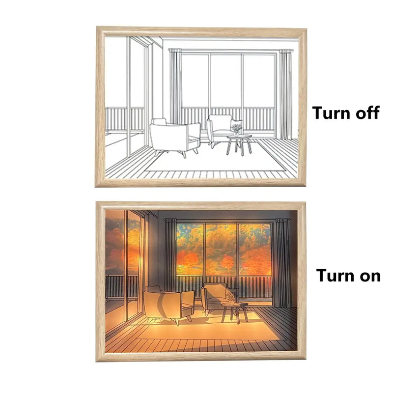 Aesthetic Led Painting