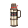 4 Liter Heavy Duty Stainless Steel Thermos Bottle – Large Capacity Vacuum Insulated Hot & Cold Water Bottle with Handle