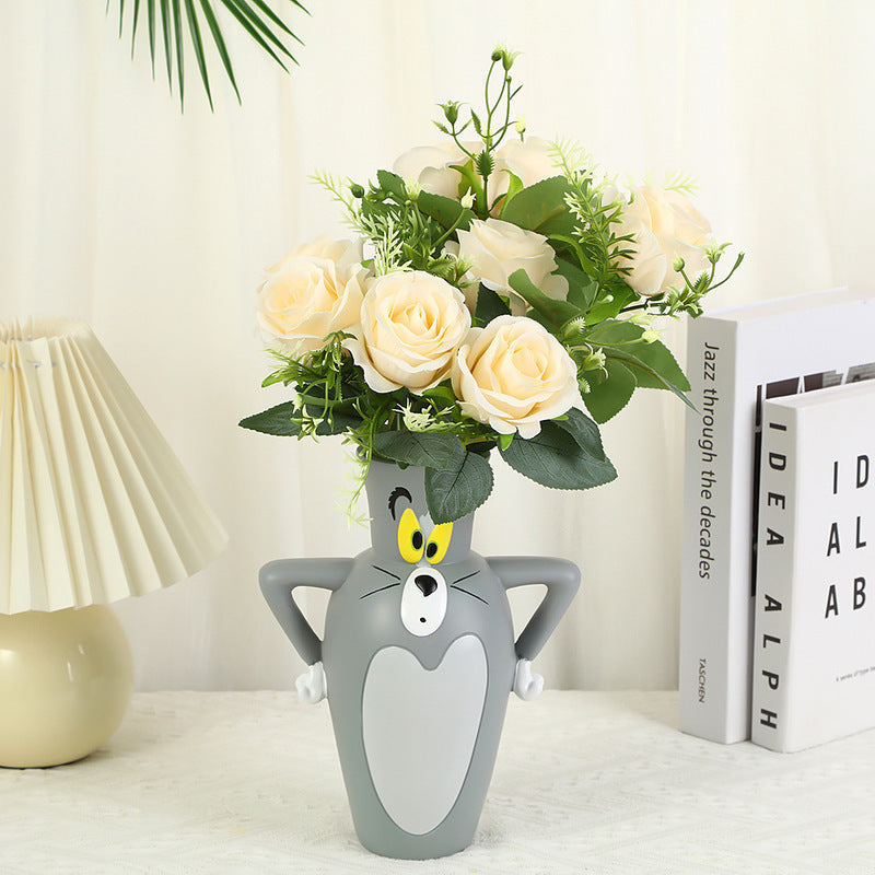 Tom & Jerry Vase Ornaments