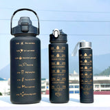 3 in 1 Motivational Bottle Set