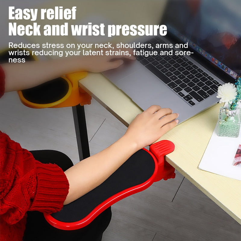 Adjustable and Attachable Computer Arm Rest
