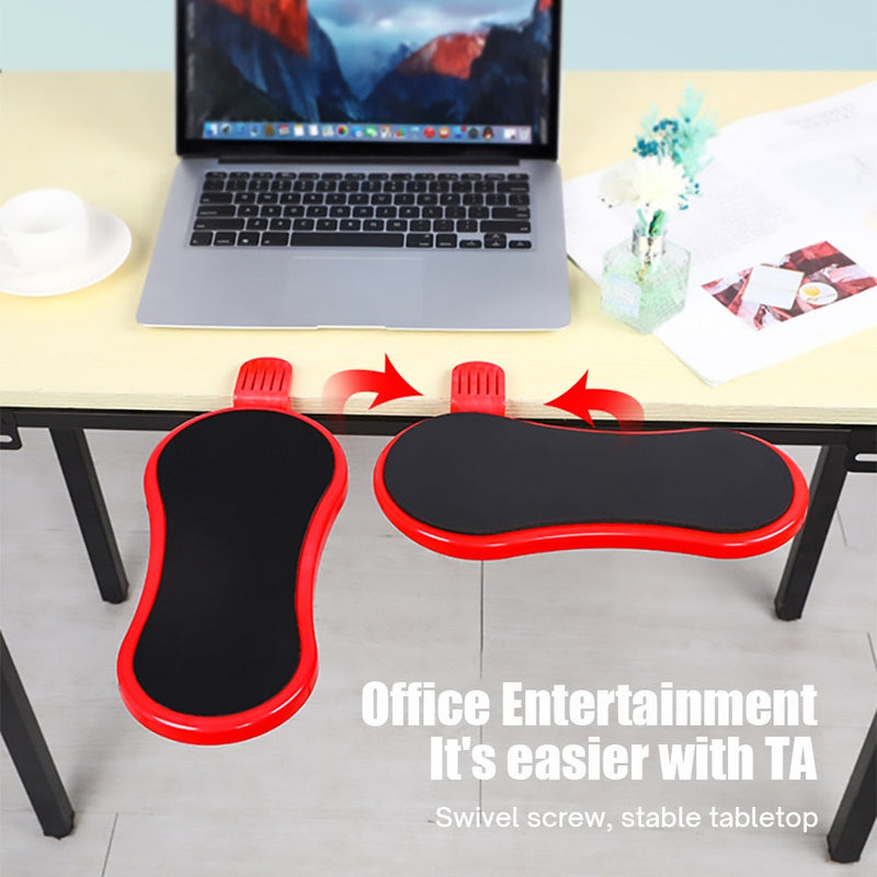 Adjustable and Attachable Computer Arm Rest