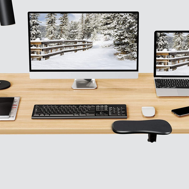 Adjustable and Attachable Computer Arm Rest