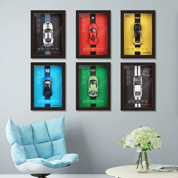 3D Car Wall Frame